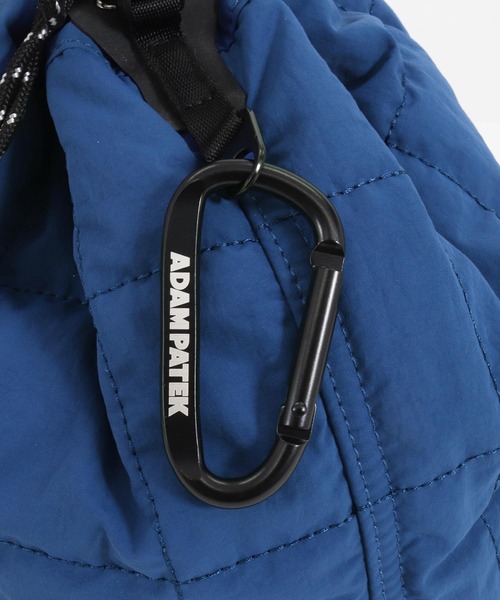 ADAM PATEK(アダムパテック)の「【ADAMPATEK/アダムパテック】SQUARE QUILT MINI DRAWSTRING BAG / スクエア型キルティングミニショルダーバッグ(ショルダーバッグ・メンズ・ホワイト/ブラック/ブルー・FREE)」の11枚目の写真