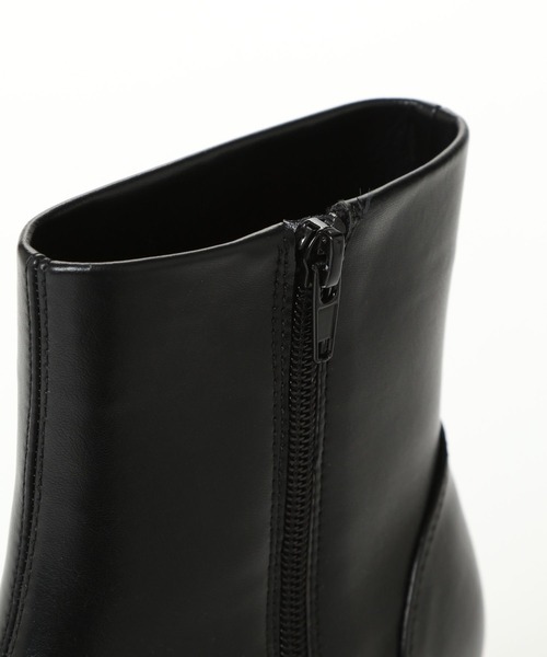 niko and...(ニコアンド)の「ボリュームヒールブーツ(ブーツ・レディース・その他1/ブラック・MEDIUM/LARGE)」の3枚目の写真