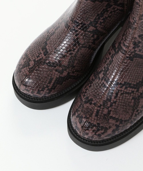 niko and...(ニコアンド)の「ボリュームヒールブーツ(ブーツ・レディース・その他1/ブラック・MEDIUM/LARGE)」の9枚目の写真