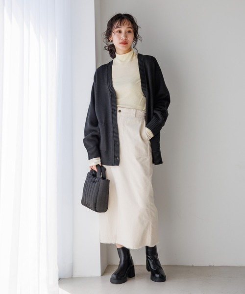 niko and...(ニコアンド)の「ボリュームヒールブーツ(ブーツ・レディース・その他1/ブラック・MEDIUM/LARGE)」の16枚目の写真