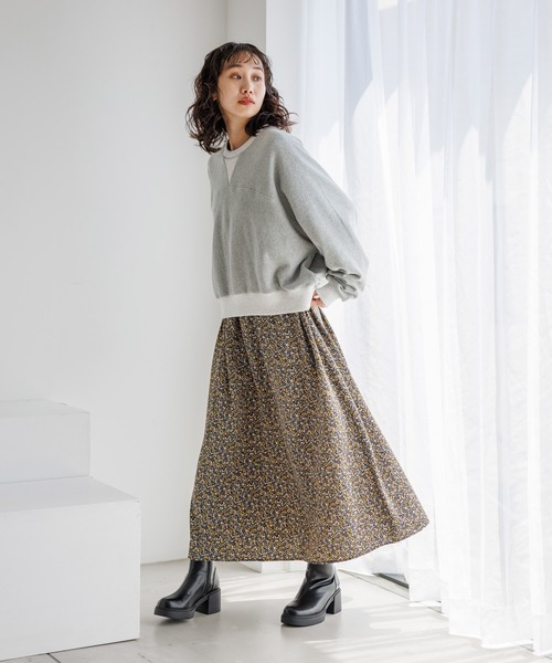 niko and...(ニコアンド)の「ボリュームヒールブーツ(ブーツ・レディース・その他1/ブラック・MEDIUM/LARGE)」の11枚目の写真