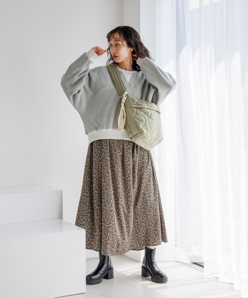 niko and...(ニコアンド)の「ボリュームヒールブーツ(ブーツ・レディース・その他1/ブラック・MEDIUM/LARGE)」の12枚目の写真