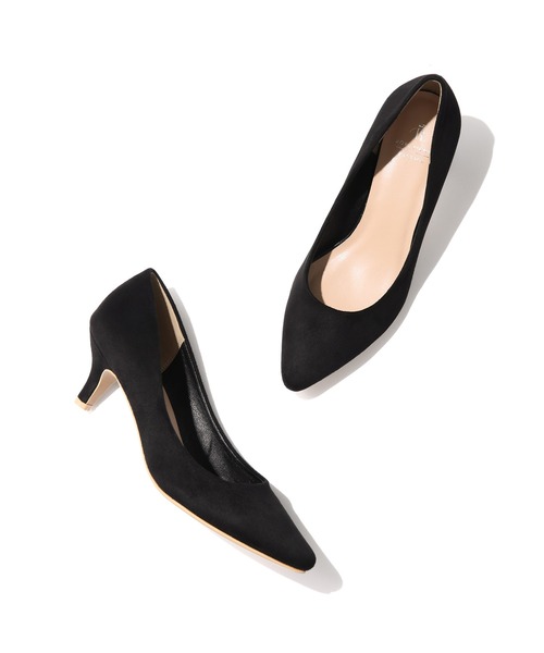 ROPE' PICNIC（ロペピクニック）の「リサイクルスエードプレーンパンプス（パンプス・レディース・ブラック系その他/チャコールグレー・23.0cm/23.5cm/24.0cm/24.5cm）」の3枚目の写真