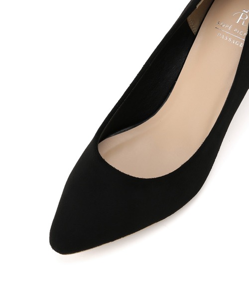 ROPE' PICNIC（ロペピクニック）の「リサイクルスエードプレーンパンプス（パンプス・レディース・ブラック系その他/チャコールグレー・23.0cm/23.5cm/24.0cm/24.5cm）」の8枚目の写真