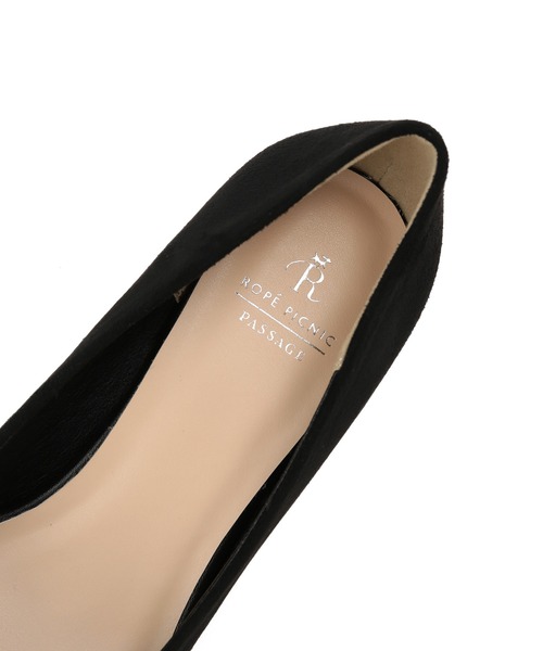 ROPE' PICNIC（ロペピクニック）の「リサイクルスエードプレーンパンプス（パンプス・レディース・ブラック系その他/チャコールグレー・23.0cm/23.5cm/24.0cm/24.5cm）」の9枚目の写真