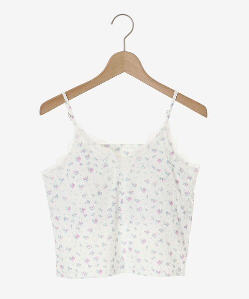 MAJESTIC LEGON（マジェスティックレゴン）の「カップ付きレーストリムキャミソール（キャミソール・レディース・ブルー系その他2/ブルー/ピンク系その他2・MEDIUM）」の19枚目の写真