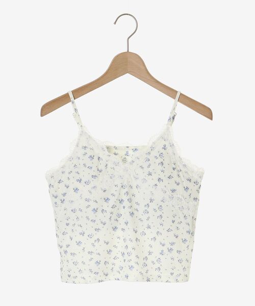 MAJESTIC LEGON（マジェスティックレゴン）の「カップ付きレーストリムキャミソール（キャミソール・レディース・ブルー系その他2/ブルー/ピンク系その他2・MEDIUM）」の20枚目の写真