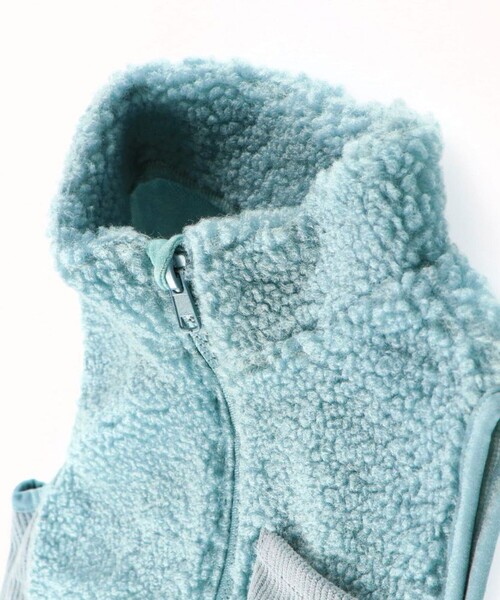 BRANSHES（ブランシェス）の「ボアベスト（ベスト・キッズ・アイボリー/サックスブルー・120/140/150/130/90/100/110）」の16枚目の写真