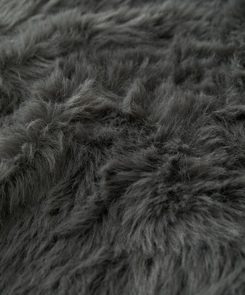 VIS（ビス）の「ラビットタッチカーディガン（カーディガン/ボレロ・レディース・グリーン系その他/チャコールグレー/ピンク/キナリ・FREE）」の7枚目の写真