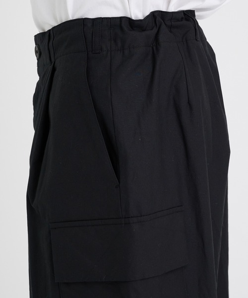 ATON/エイトン】NATURAL DYED WEATHER EASY CARGO PANTS