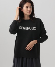 濃密なめらかロゴクループルオーバー