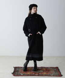 AVIREX | SLIVER KNIT LONG COAT/スライバーニット ロングコート(その他アウター)