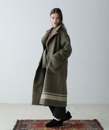 AVIREX | SLIVER KNIT LONG COAT/スライバーニット ロングコート(その他アウター)
