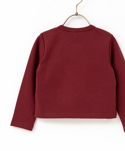 panpantutu（パンパンチュチュ）の「リボンワルツカーディガン(80-130cm)（カーディガン/ボレロ・キッズ・ボルドー/イエロー系その他/スモークピンク・100cm/130cm/110cm/120cm/90cm/80ｃｍ）」の14枚目の写真