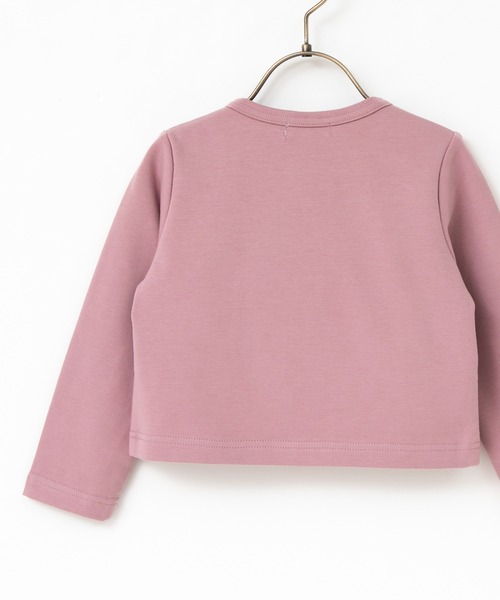 panpantutu（パンパンチュチュ）の「リボンワルツカーディガン(80-130cm)（カーディガン/ボレロ・キッズ・ボルドー/イエロー系その他/スモークピンク・100cm/130cm/110cm/120cm/90cm/80ｃｍ）」の16枚目の写真