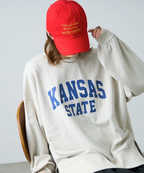 CIAOPANIC TYPY（チャオパニックティピー）の「ロゴ刺繍キャップ（キャップ・レディース・ネイビー/レッド/ブルー/オフホワイト・ONE SIZE）」の16枚目の写真