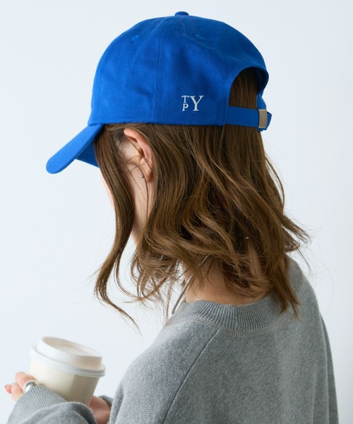 CIAOPANIC TYPY（チャオパニックティピー）の「ロゴ刺繍キャップ（キャップ・レディース・ネイビー/レッド/ブルー/オフホワイト・ONE SIZE）」の13枚目の写真