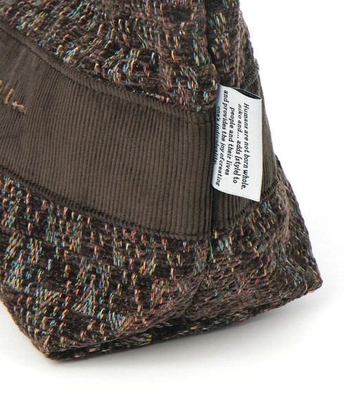 niko and...（ニコアンド）の「オリジナルニコロゴジャガードショルダーバッグ【ニコロゴトート】（ショルダーバッグ・レディース・アイボリー/ブラウン・0）」の9枚目の写真