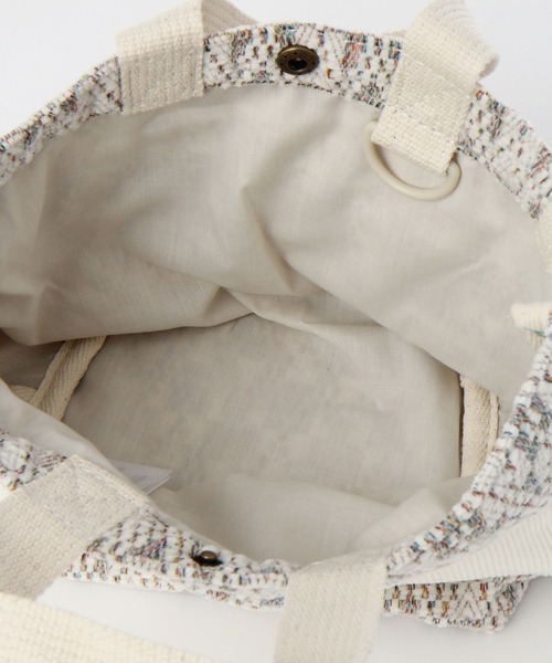 niko and...（ニコアンド）の「オリジナルニコロゴジャガードショルダーバッグ【ニコロゴトート】（ショルダーバッグ・レディース・アイボリー/ブラウン・0）」の10枚目の写真