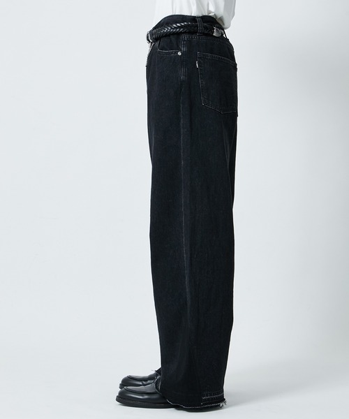 Jieda（ジエダ）の「STUDIOUS別注 USED WIDE FIT JEANS DENIM