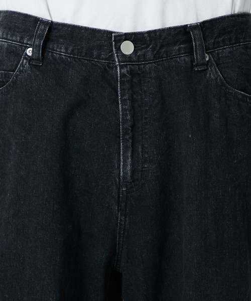 JIEDA(ジエダ)の「USED BAGGY DENIM(デニムパンツ・メンズ・ブラック/インディゴブルー・1/2/3)」の7枚目の写真