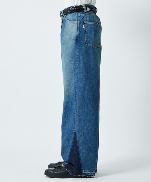 Jieda（ジエダ）の「STUDIOUS別注 USED WIDE FIT JEANS DENIM