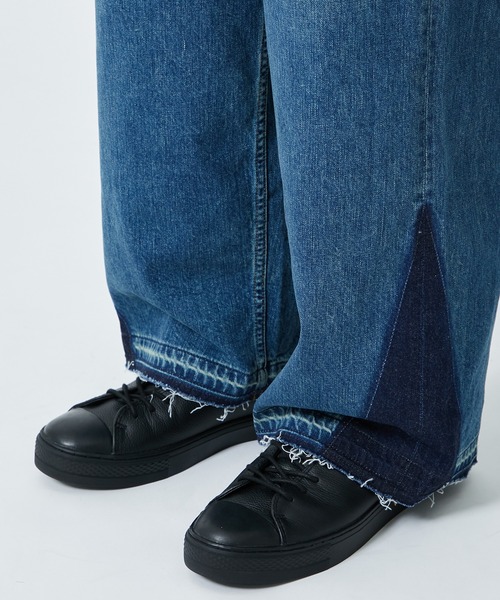 JIEDA(ジエダ)の「USED BAGGY DENIM(デニムパンツ・メンズ・ブラック/インディゴブルー・1/2/3)」の20枚目の写真