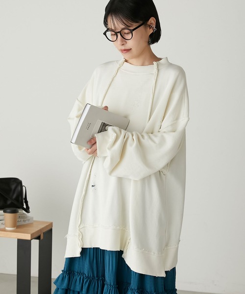 forksy.】ダメージリメイクライクスウェット forksy.│MONO-MART