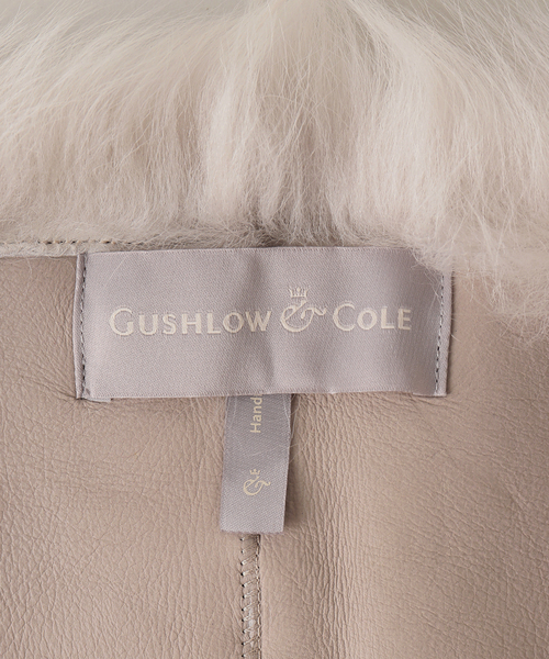 GUSHLOW&COLE（ガシュロウアンドコール）の「【GUSHLOW&COLE】トスカーナストール（ストール/ショール・レディース・ライトグレー・FREE）」の5枚目の写真