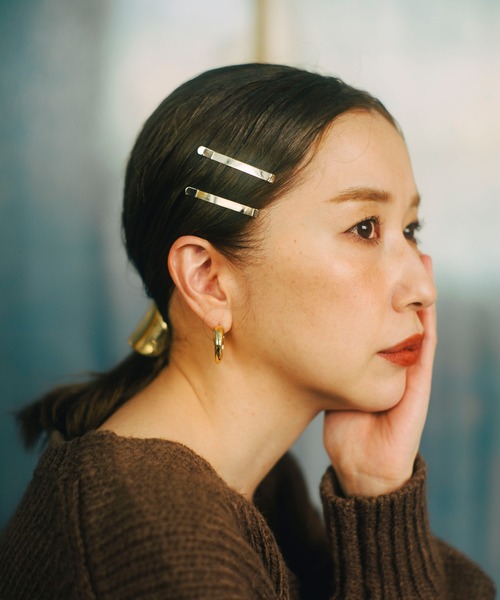 ANEMONE（アネモネ）の「【Rumi×ANEMONEコラボ】メタルヘアピン[4本