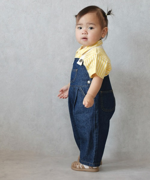 セール】【BABY】デニムロンパース（ロンパース）｜CIAOPANIC TYPY