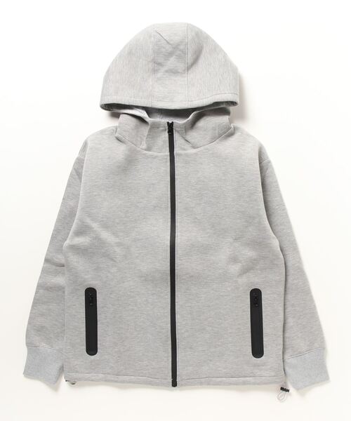 FUNALIVE（ファンアライブ）の「Super stretch full zip hoodie / スーパーストレッチフルジップパーカー フーディー unisex（パーカー・メンズ・ブラック/杢グレー・L/XL/M）」の12枚目の写真