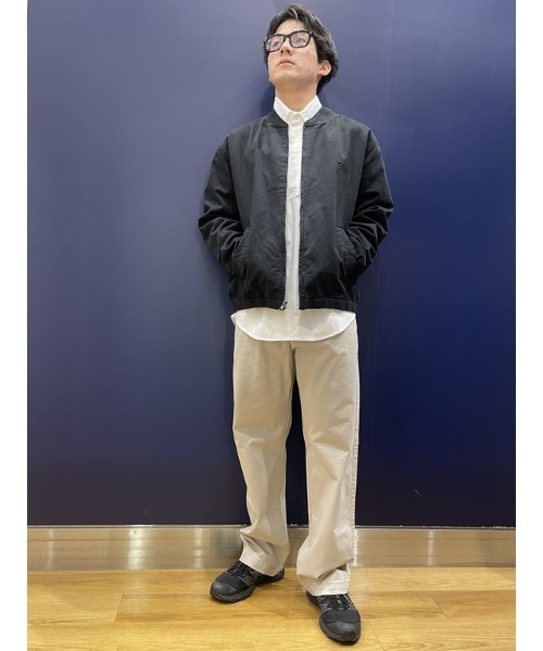 【関税込み】ロゴ入り コットンボンバージャケット GAP(ギャップ)の「GAPロゴ コットンボンバージャケット(ユニ
