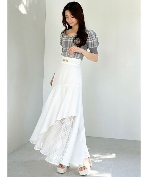 RESEXXY（リゼクシー）の「ビットゴムベルト（ベルト・レディース・ベージュ/ブラック/ホワイト・FREE）」の5枚目の写真