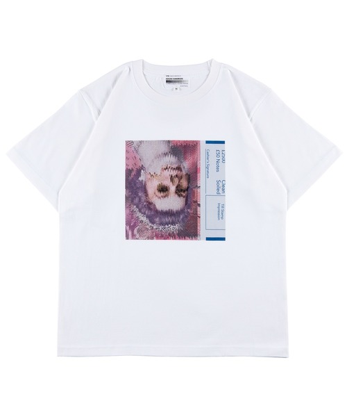 Sync.(スィンク)の「Sync.【KOSUKE KAWAMURA】TEE "The Queen Is Dead"(Tシャツ/カットソー・メンズ・ホワイト/ピンク/ブラック・LARGE/MEDIUM/XX-LARGE/SMALL/X-LARGE)」の2枚目の写真