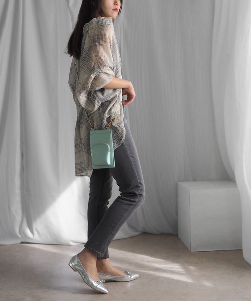 minia（ミニア）の「メタリックギャザーバレエ（バレエシューズ・レディース・シルバー/ゴールド系/レッド系/ブラック系・S/M/L/LL）」の13枚目の写真