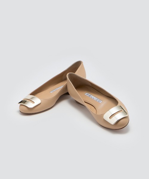 PELLICO（ペリーコ）の「GOLD アネッリフィッビア パンプス 1.0cm BUTTER MILK（パンプス・レディース・ベージュ・38/37.5/37/36.5/36/35.5/35）」の2枚目の写真