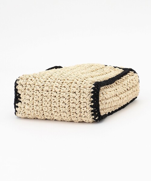 ANY SIS（エニィスィス）の「バイカラーミニカゴショルダー バッグ（ショルダーバッグ・レディース・ベージュ系/ライトグレー系・2）」の10枚目の写真