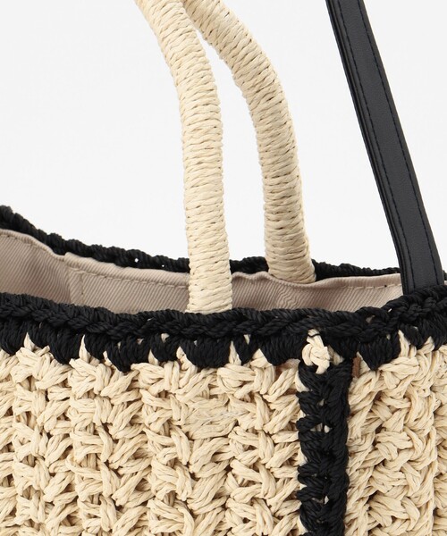 ANY SIS（エニィスィス）の「バイカラーミニカゴショルダー バッグ（ショルダーバッグ・レディース・ベージュ系/ライトグレー系・2）」の12枚目の写真