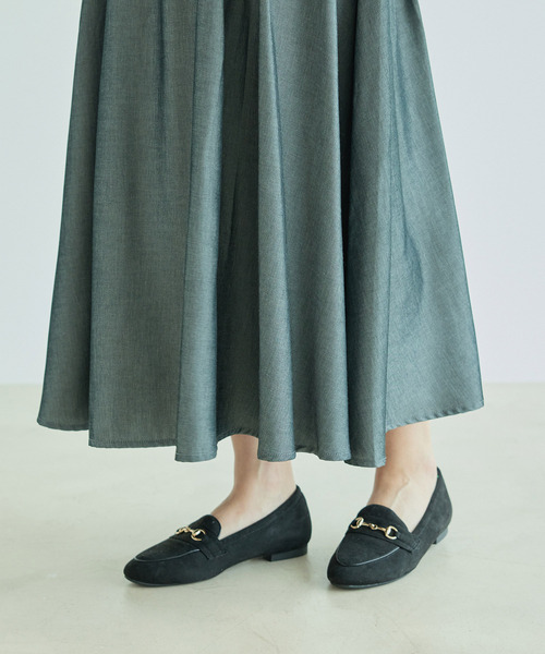 Jayro(ジャイロ)の「リヨセルタックフレアースカート(スカート・レディース・チャコールグレー/イエロー/サックスブルー・FREE)」の21枚目の写真