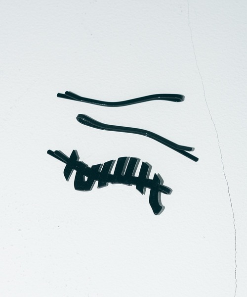 GOLDY（ゴールディ）の「グラフィック セット ヘアピン（ヘアピン・レディース・ブラック/シルバー/ゴールド・FREE）」の2枚目の写真