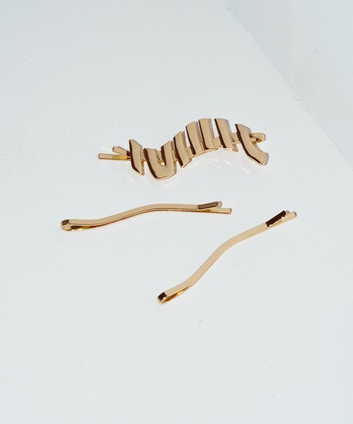 GOLDY（ゴールディ）の「グラフィック セット ヘアピン（ヘアピン・レディース・ブラック/シルバー/ゴールド・FREE）」の5枚目の写真