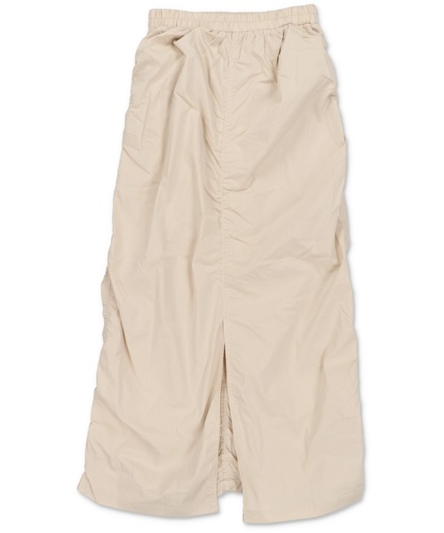 Lull（ルル）の「【Lull / ルル】ミリタリーギャザースカート（スカート・レディース・カーキ/ブラック/ベージュ・ONESIZE）」の7枚目の写真