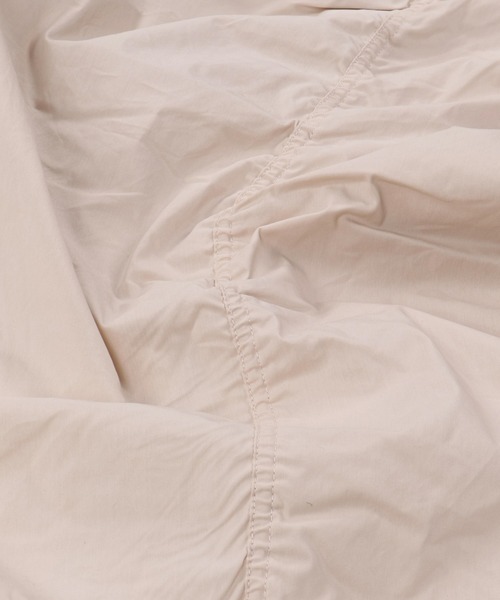 Lull（ルル）の「【Lull / ルル】ミリタリーギャザースカート（スカート・レディース・カーキ/ブラック/ベージュ・ONESIZE）」の12枚目の写真