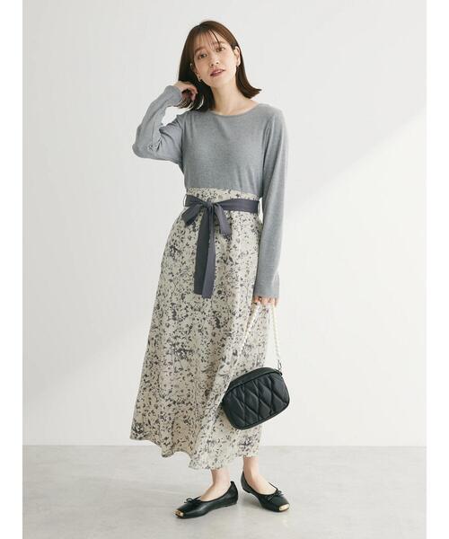 Green　Parks（グリーンパークス）の「・KOSSORECO　パールハンドルキルトショルダー（ショルダーバッグ・レディース・ブラック/アイボリー/シルバー・FREE）」の8枚目の写真