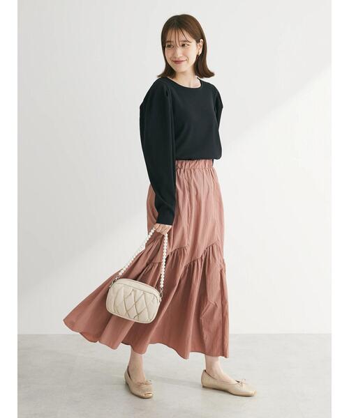 Green　Parks（グリーンパークス）の「・KOSSORECO　パールハンドルキルトショルダー（ショルダーバッグ・レディース・ブラック/アイボリー/シルバー・FREE）」の9枚目の写真