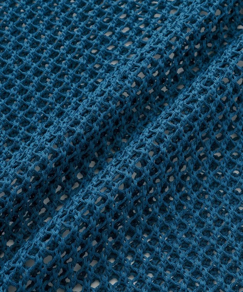 Loose/ルース（ルース）の「シアーメッシュ ハートステッチワッペンニット（ニット/セーター・メンズ・レッド系/ブルー/ブラック/グレー系/ホワイト/ホワイト系・L/M/S/XS）」の11枚目の写真