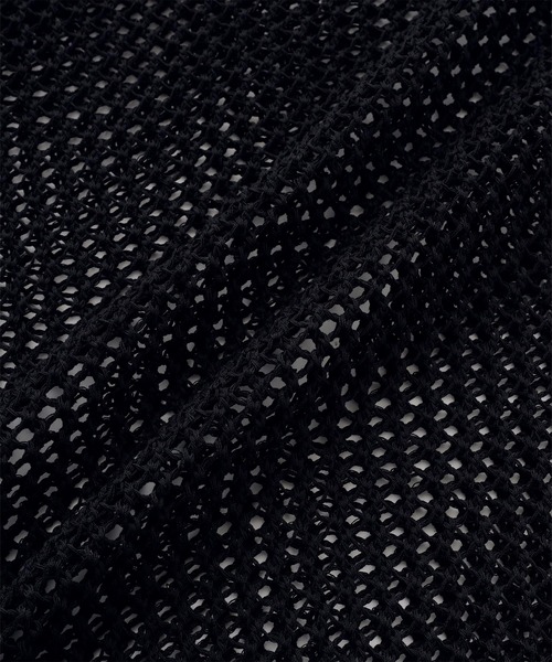 Loose/ルース（ルース）の「シアーメッシュ ハートステッチワッペンニット（ニット/セーター・メンズ・レッド系/ブルー/ブラック/グレー系/ホワイト/ホワイト系・L/M/S/XS）」の9枚目の写真