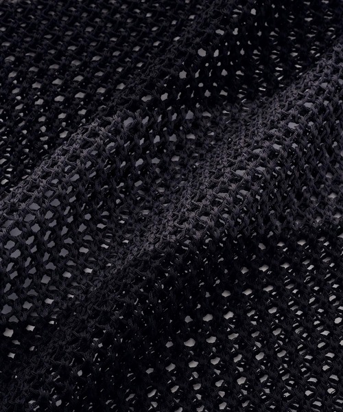 Loose/ルース（ルース）の「シアーメッシュ ハートステッチワッペンニット（ニット/セーター・メンズ・レッド系/ブルー/ブラック/グレー系/ホワイト/ホワイト系・L/M/S/XS）」の10枚目の写真