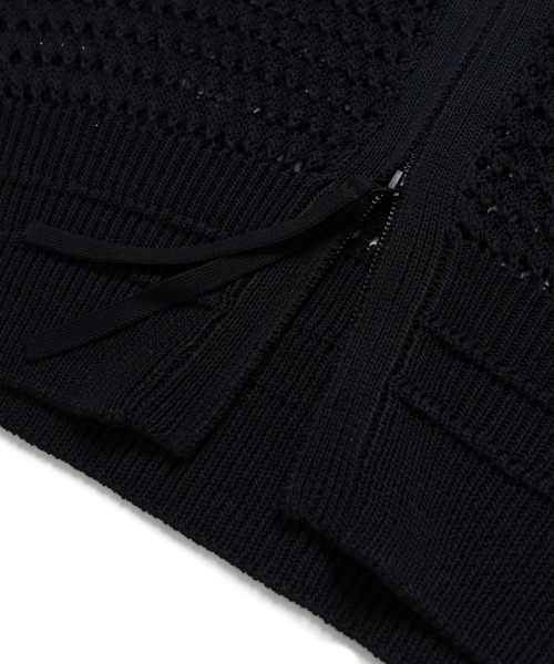 アダムエロペ●メッシュニットブルゾン●ブラック●美品 楽天市場】【WEB限定】メッシュニットブルゾン ADAM ET ROPE